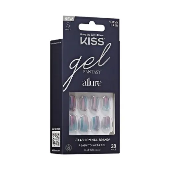 KISS Products Gel Fantasy Allure Fake Nails - Change Chance - 31ct image {8}