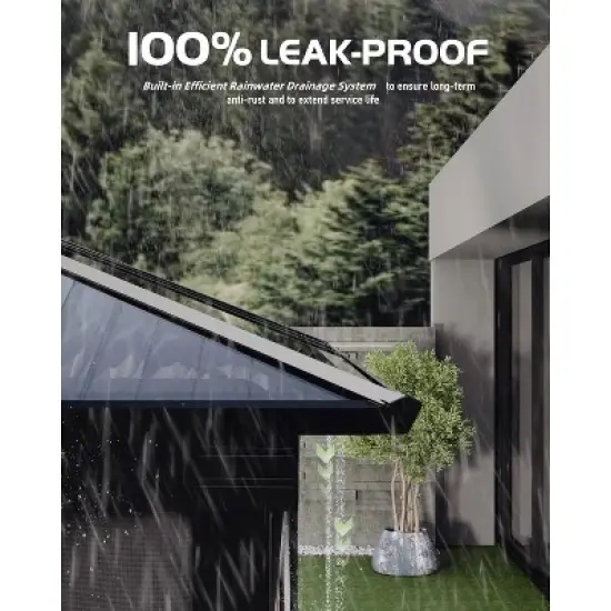 GustoWave 10' x 12' Heavy Duty Hardtop Patio Gazebo for Garden, Patios, Lawns image {1}