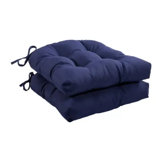 Rolston 2pc Indoor/Outdoor Tufted Seat Cushion Set - Haven Way image {12}