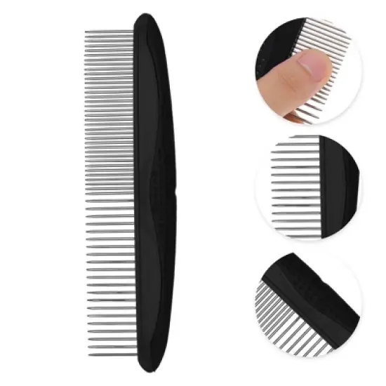 Unique Bargains Pet Grooming Brush 7.2"x1.85" 1 Pc image {2}