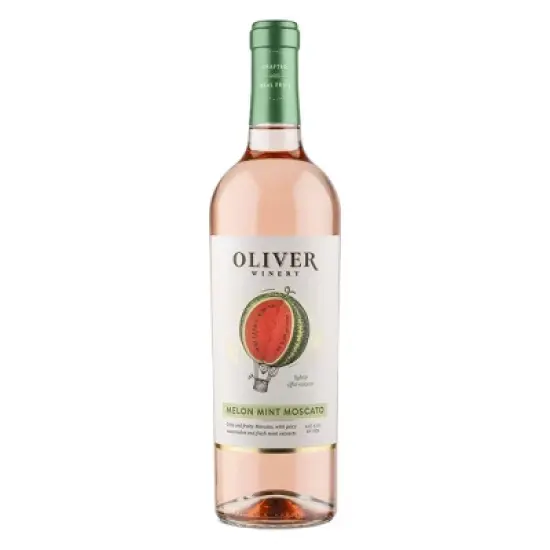 Oliver Vine Series Melon Mint Moscato - 750ml Bottle image {6}