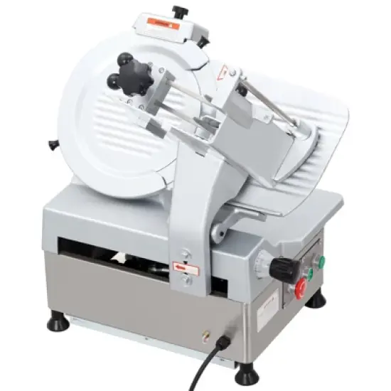 Meat Slicer, Electric Slicer - Professional Dual Motor,Removable Stainless Steel Blade, 0-16mm Thickness for Home/Commercial Kitchens image {8}