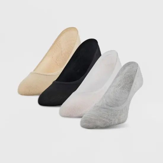 Peds Women's Sport Marled 4pk Ultra Low Liner Casual Socks - 5-10 image {4}