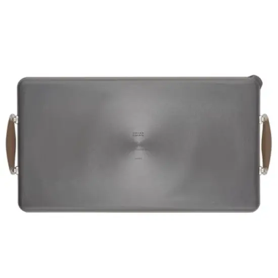 Anolon Advanced Home 10"x18" Double Burner Griddle Bronze image {8}