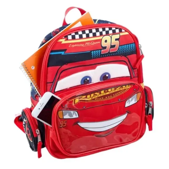 Disney Kids' Cars 12" Backpack - Red image {3}