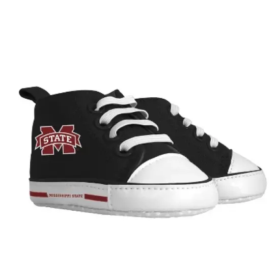 BabyFanatic Pre-Walkers High-Top Unisex Baby Shoes -  NCAA Mississippi State Bulldogs image {1}