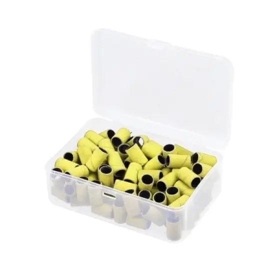 Unique Bargains 180 Grit Sanding Bands Set with Free Box 100 Pieces image {6}