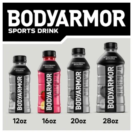 BODYARMOR Strawberry Banana - 16 fl oz Bottle image {4}