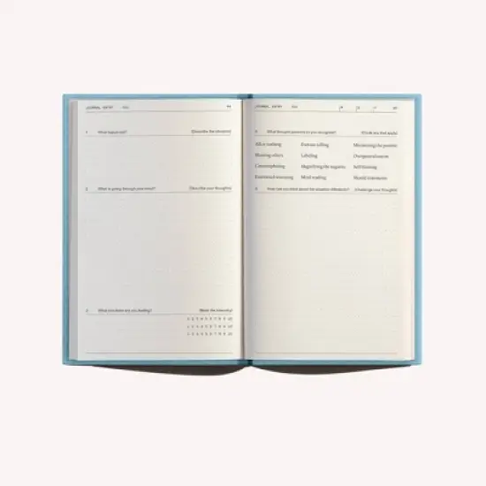 The Thought Log - Therapy Notebooks image {8}