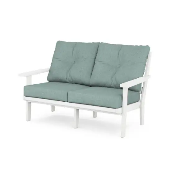 POLYWOOD Prairie Deep Seating Outdoor Patio Loveseat image {11}