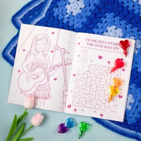 Taylor's World: Coloring & Activity Book - by Delaney Foerster (Paperback) image {9}