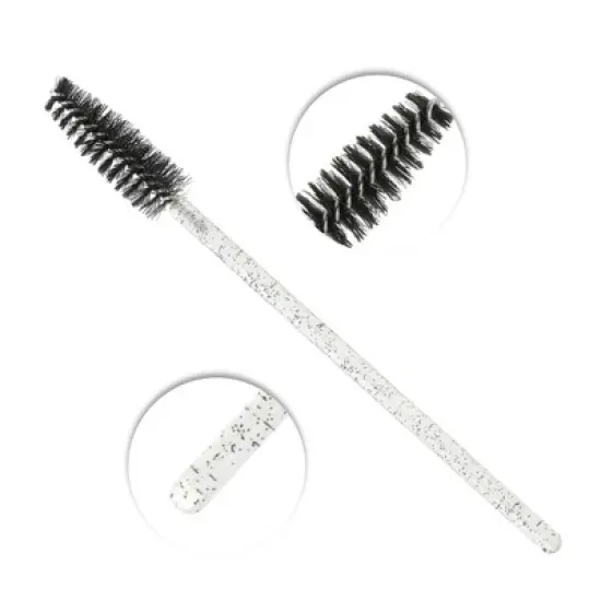 Unique Bargains Portable Eyelash Brush 100 Pcs image {2}