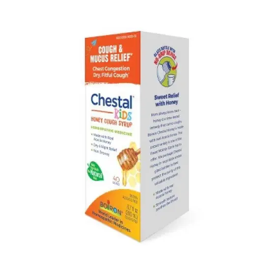 Chestal Kids Honey by Boiron Homeopathic Medicine For Cough & Chest Congestion  -  6.7 fl oz Liquid image {4}