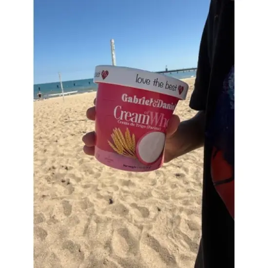 Gabriel and  Daniel Creamy Wheat Hot Cereal  &ndash; NON-GMO, Organic, Instant Breakfast &ndash; 6 Pack image {5}