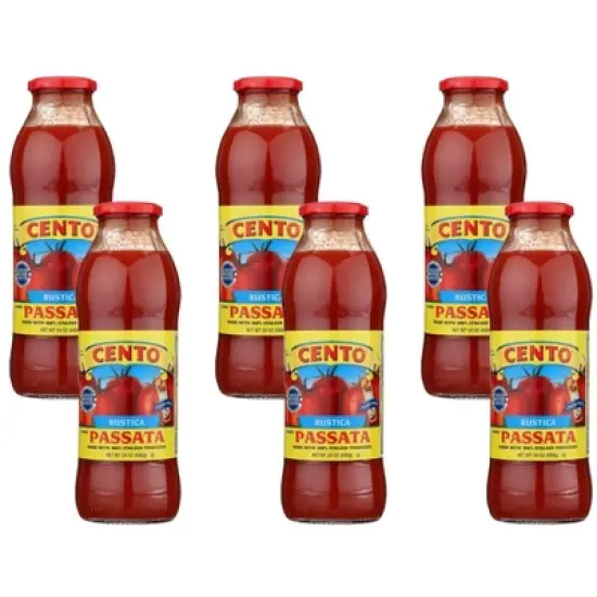 Cento Tomato Passata Sauce - 6 pack, 24 oz image {4}