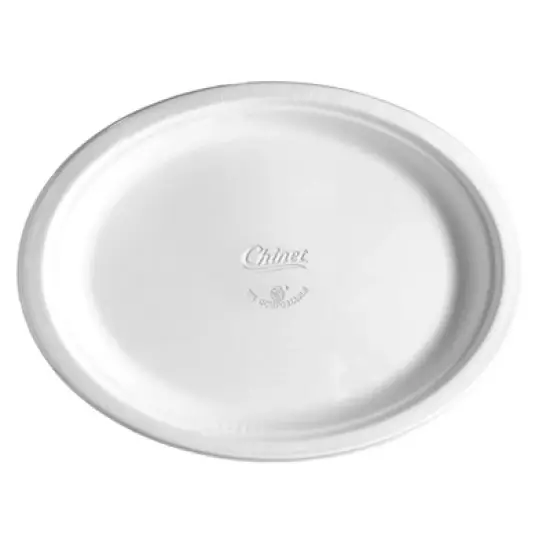Chinet Classic Platter 7 1/2" X 10" - 22ct image {1}
