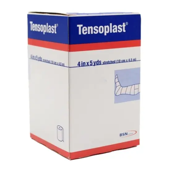 Tensoplast Elastic Adhesive Bandage 4" x 5 Yd Medium Compression 02601002 image {1}