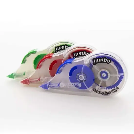 BAZIC PRODUCTS BAZIC 5 mm x 394" Jumbo Correction Tape W/ Grip (10/Pack) image {4}