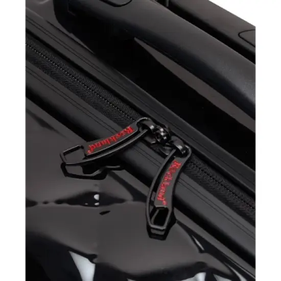 Rockland Quilt 3pc Hardside Polycarbonate Luggage Set - Black image {7}