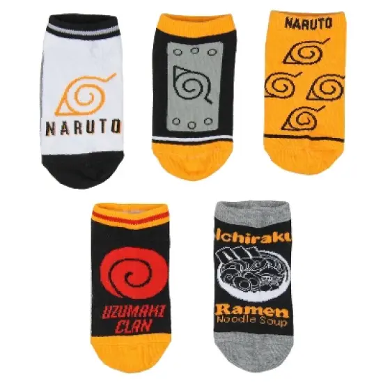Naruto Shippuden Youth Week Of Socks Uzumaki Clan And Symbols 7 Pairs Of Socks Multicoloured image {3}