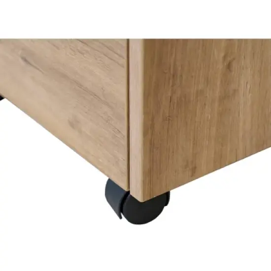 Mason Modern Two Drawer Wood Laminate File Cabinet - Martin Furniture image {5}