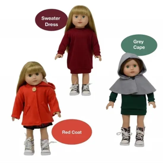 The New York Doll Collection Doll Dress Assortment image {2}
