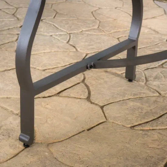 Costa Mesa Rectangular Wicker Dining Table - Multibrown Christopher Knight Home image {3}