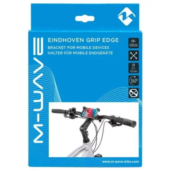 X-Grip Handlebar Mounted Cell Phone Holder, Black image {4}