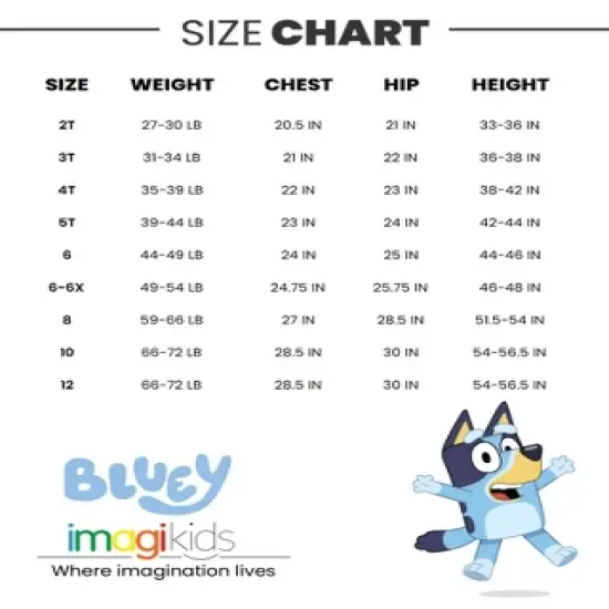 Bluey Bingo Bluey Girls Fleece Hoodie and Leggings Outfit Set Little Kid to Big Kid image {6}