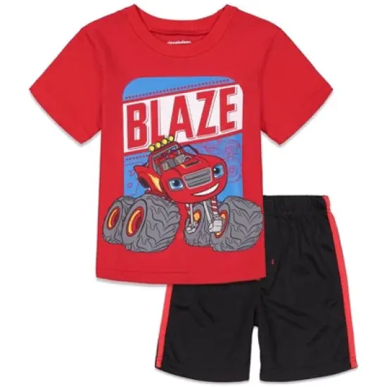 Blaze and the Monster Machines Graphic T-Shirt and Shorts Outfit Set Toddler image {8}