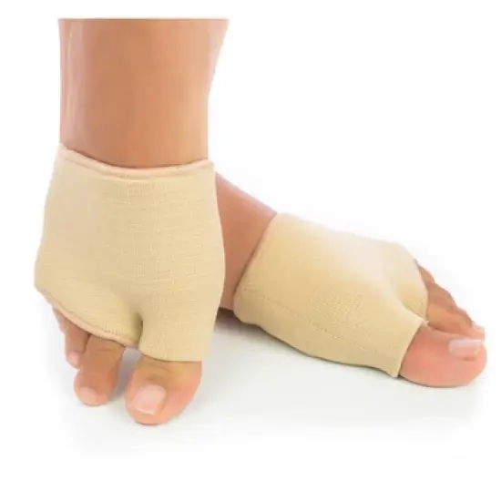 ZenToes Metatarsal Gel Pads for Ball of Foot Pain - Beige - M - 1 Pair image {3}