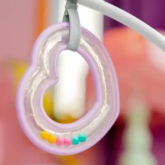 Bright Starts Infant to Toddler Baby Rocker - Rosy Rainbow image {6}