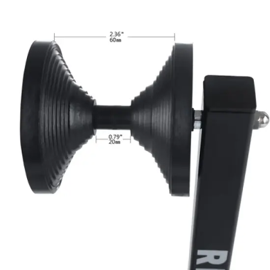 KAC Single Bicycle Storage Portable Foldable Steel Floor Stand for Road, Gravel, and Mountain Bikes, Universal Fit for Tires up to 2.4" Wide image {3}