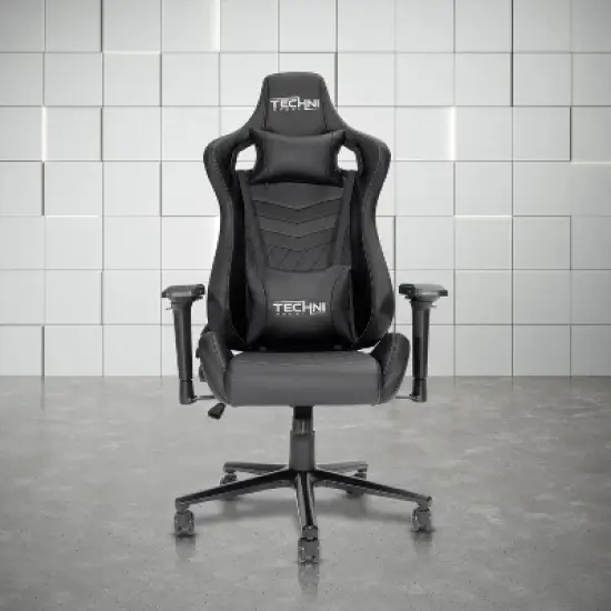 Ergonomic High Back Racer Style PC Gaming Chair - Techni Sport image {16}