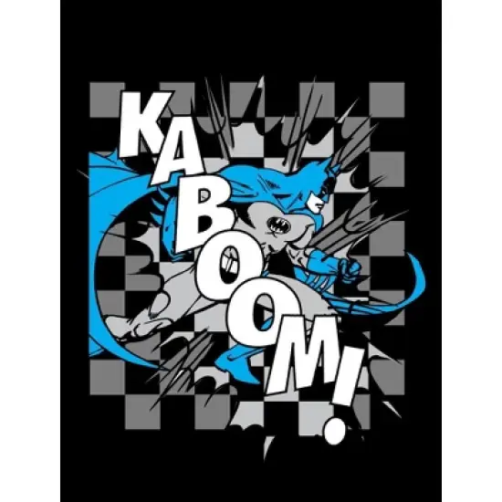 Batman Kaboom Black T-shirt Toddler Boy to Youth Boy image {1}