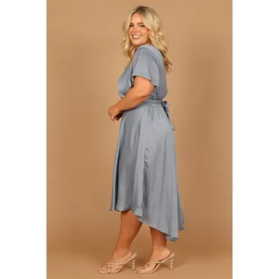 Petal and Pup Womens Amanda Hi Lo Tie Front Dress image {8}