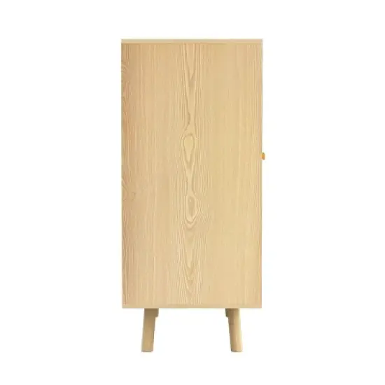 Loft & Luv Coda Bar Cabinet Natural - Atlantic image {5}