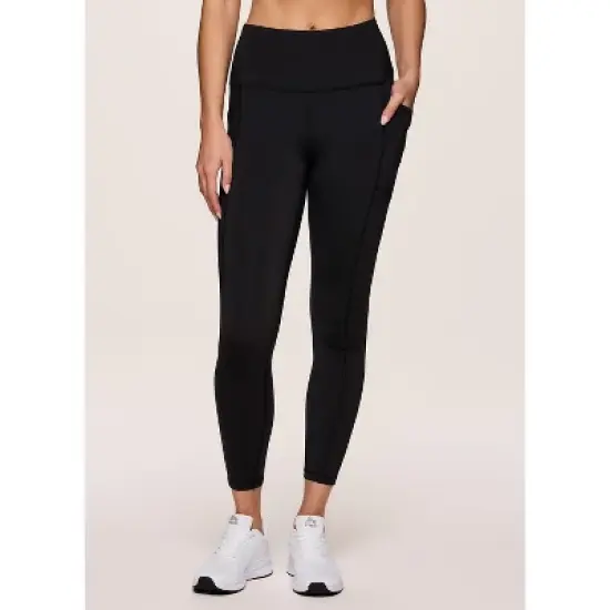 RBX Active Women's Tech Flex High Waisted Squat Proof 7/8 Leggings with Pockets image {3}