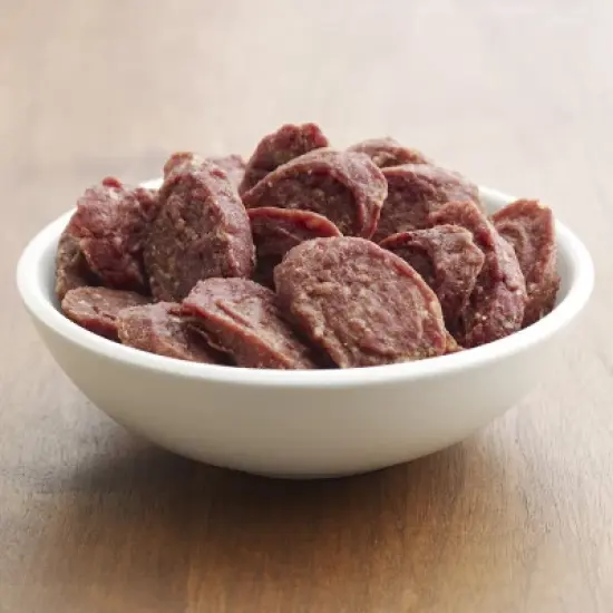 Milo's Kitchen Beef Sausage & Rice Slices Chewy Dog Treats - 18oz image {2}