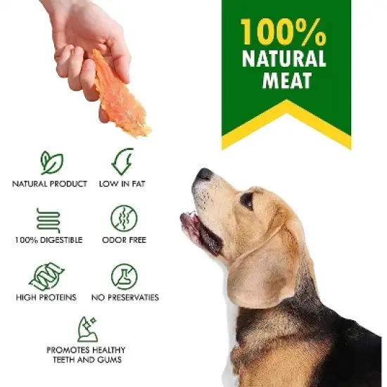 Beloved Pets All Natural Chicken Jerky Dog Treats Chews Grain Free High Protein Human Grade 11 OZ - 1 Pack image {1}