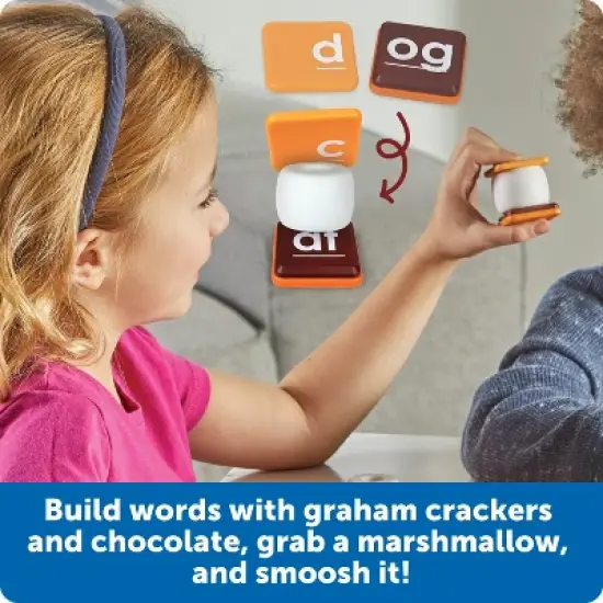 Learning Resources&nbsp;Let's Spell S'mores - Montessori Toys: Educational Reading Game for 2-4 Players image {2}