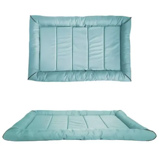 Precious Tails Xtra Tuff Dog Crate Mat - L - Aqua Blue image {4}