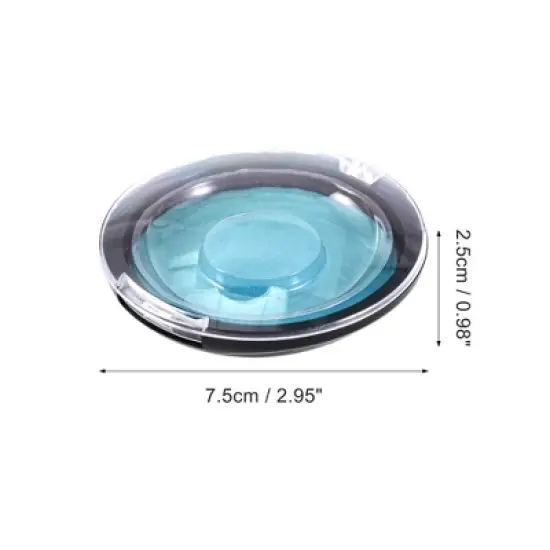 Unique Bargains Convenient Round Eyelash Storage Case 1 Set image {1}