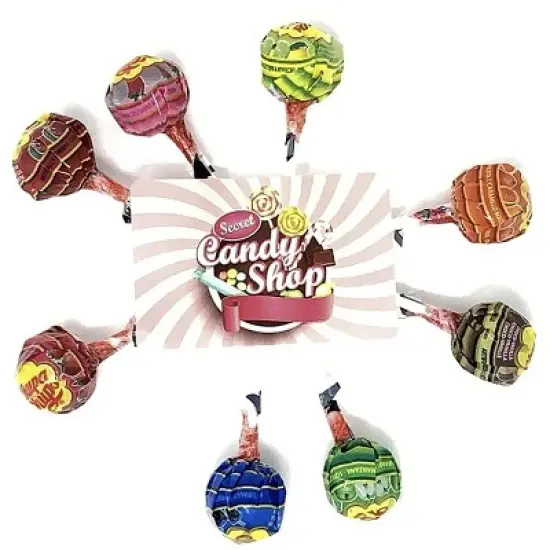 Chupa Chups Lollipops, Assorted Flavors in Box, 2LB Bulk Candy image {1}