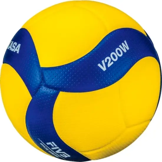Mikasa 2020 FIVB Olympic Games Official Volleyball, Yellow and Blue image {1}