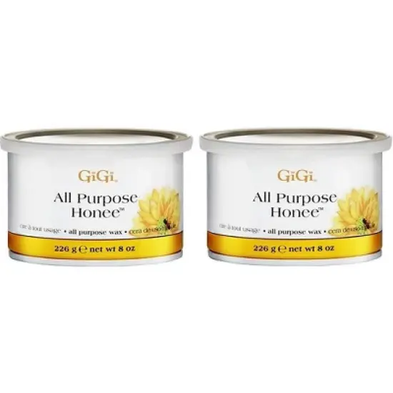 Gigi All Purpose Honee Wax - Original - 8 oz (PACK OF 2) image {4}