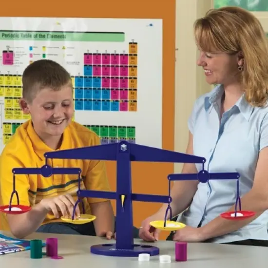 Learning Resources 4-Pan Algebra Balance, Ages 11+ image {1}