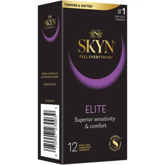 SKYN Elite Non-Latex Condoms - 12ct image {3}