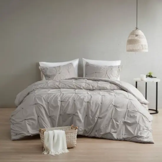 Masie Elastic Embroidered Comforter Set image {2}