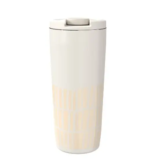 Zak Designs 20 fl oz Stainless Steel Vacuum Serenity Tumbler with Slide Lid image {1}